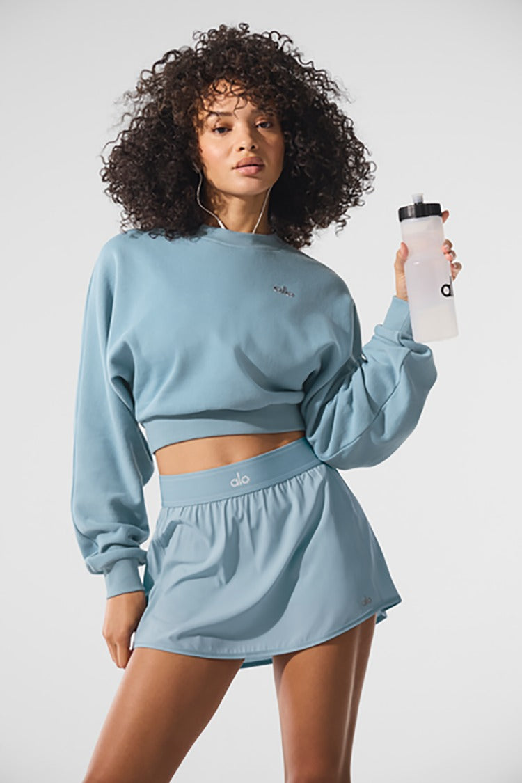 CROPPED ACCOLADE CREWNECK